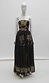 Evening dress, Arthur McGee (American, 1933–2019), (a) cotton, synthetic, metal, (b) cotton, metal, American